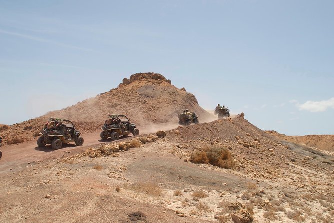 4h ATV 500cc 4x4 Quad Island Adventure - Pedra de Lume: salt inside an old volcano