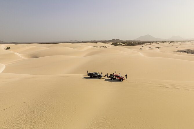 4WD Boa Vista group day tour south and north with sandboarding - 8:30 a.m. Pickup and the Open-Air 4WD Ride
