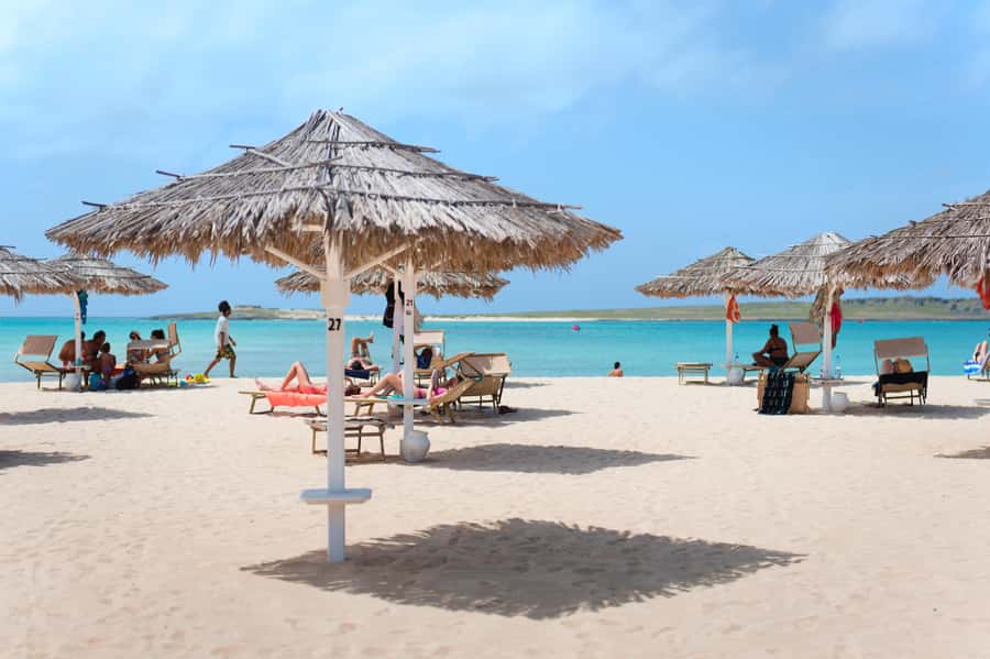 Boa Vista: Beautiful Beaches, Turtles & Djeu Island Snorkel - The lighthouse view toward Shark Bay