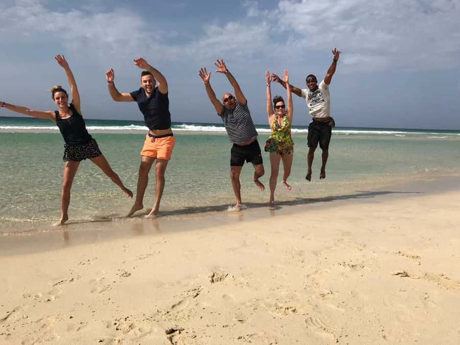 Boa Vista Island: Full-Day Wild Beaches & Viana Desert Tour - Curral Velho and its abandoned salt mine