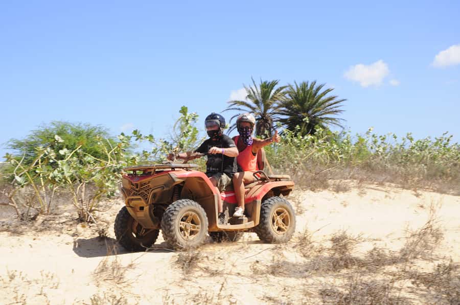 Boa Vista: Off-Road Quad Bike to Santa Monica & Caves - Riding toward the Caves of Varandinha