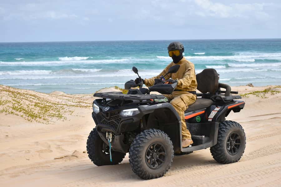 Boa Vista Quad Tour: Shipwreck & Viana Desert (2-Hour) - Viana Desert and the white dunes