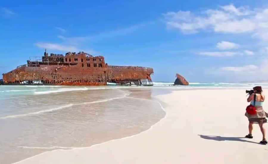 Boavista: 4h Shipwreck, Desert, Fatima Chapel & Pottery Tour - Fatima Chapel above the coast