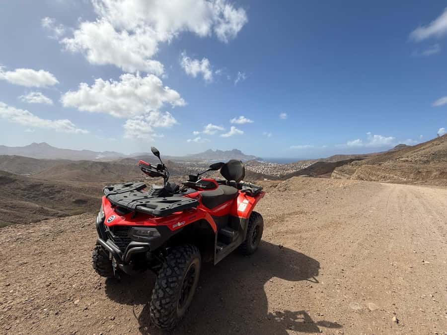 Cape Verde: São Vicente Island 4x4 Quad Tour - Coastal tracks toward Calhau