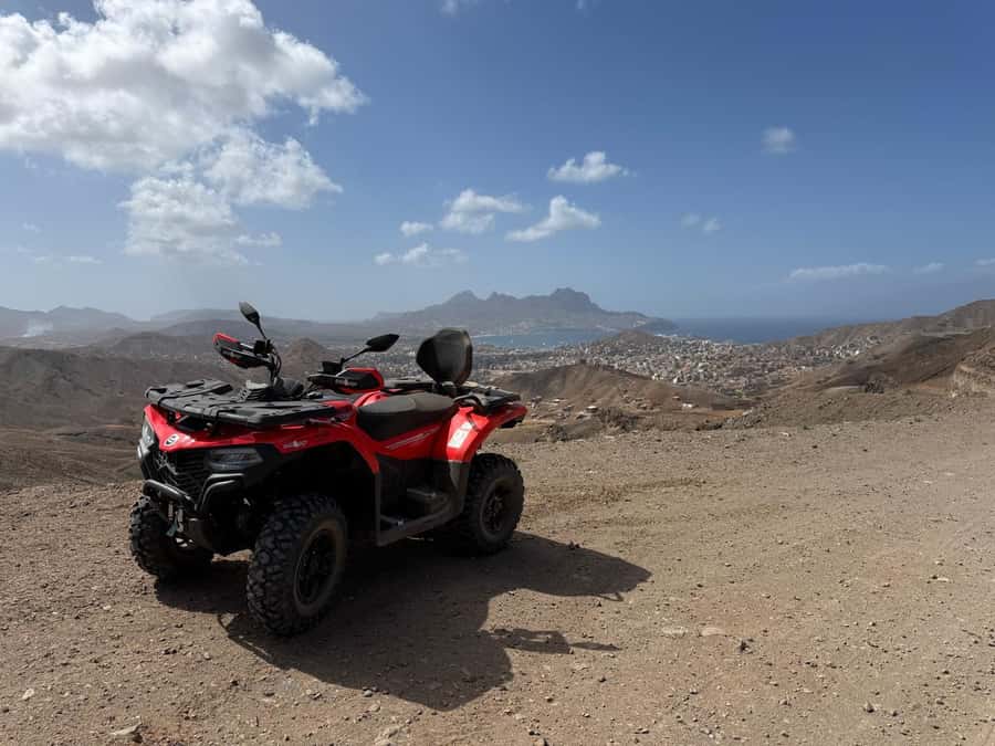 Cape Verde: São Vicente Island 4x4 Quad Tour - Calhau and the extinct Viana Volcano