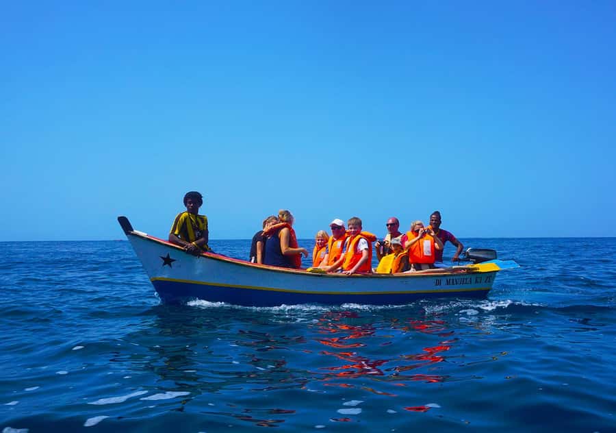 From Praia: Boat Trip, Snorkeling, Cave & BBQ on the Beach - From Praia to Assomada and Ribeira da Barca