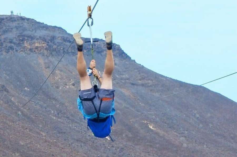 From Santa Maria: Sal island Zipline Experience (Official) - The 1,000-meter flight over Sal