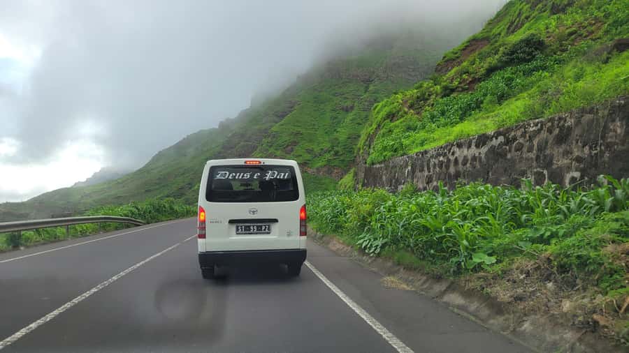 From Tarrafal: Verdant Valley Hike & Lunch With Locals - Why the downhill route matters