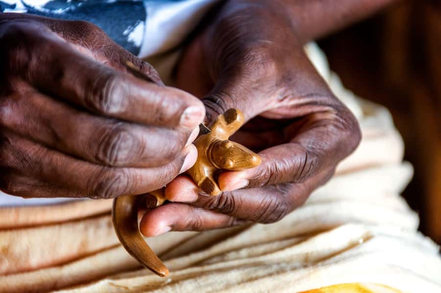 Half Day 4x4 Tour with Viana Desert and Villages - Catchupa, Cape Verde in a bowl