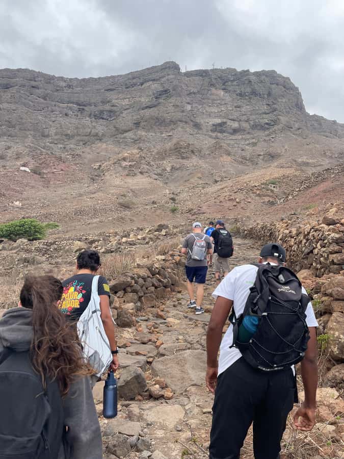 Hike Monte Verde - The old donkey path and the first climb
