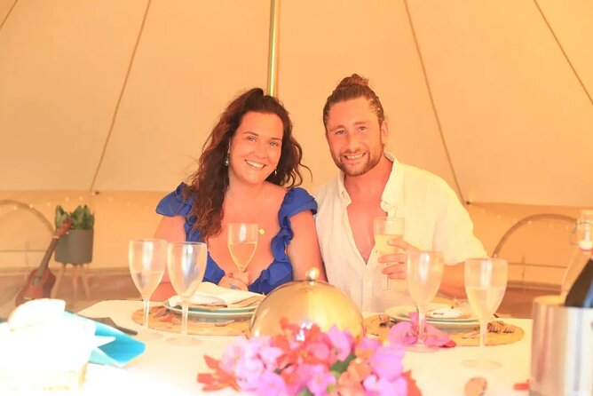 Romantic Sunset & Glamping Experience - Sunset, wine, appetizers, and dinner