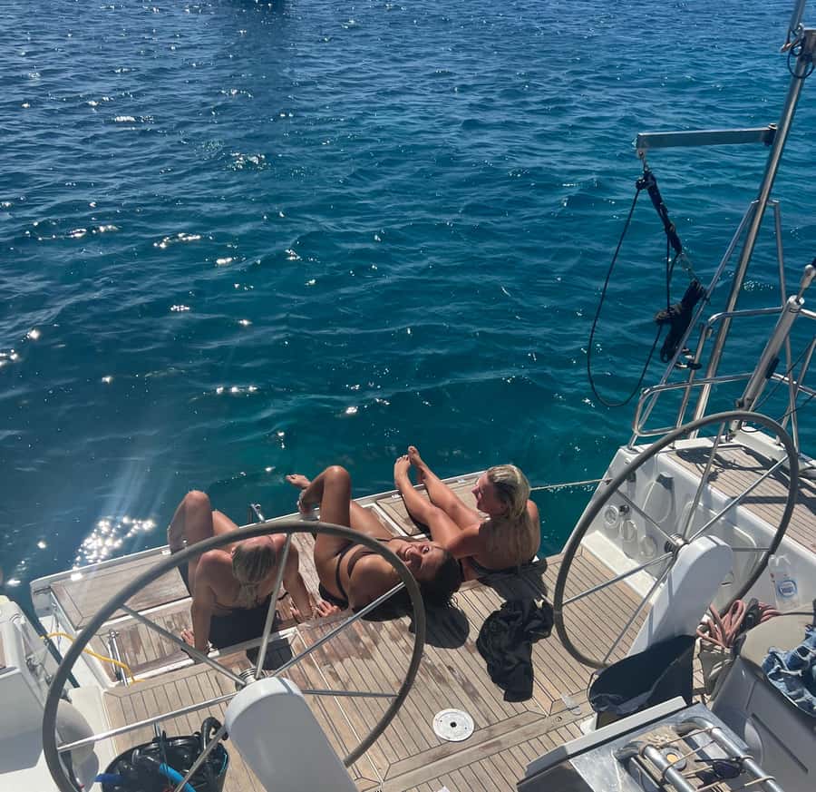 Sal, Cape Verde: Half day on Cuba Libre sailing yacht - Swimming and snorkeling at the end