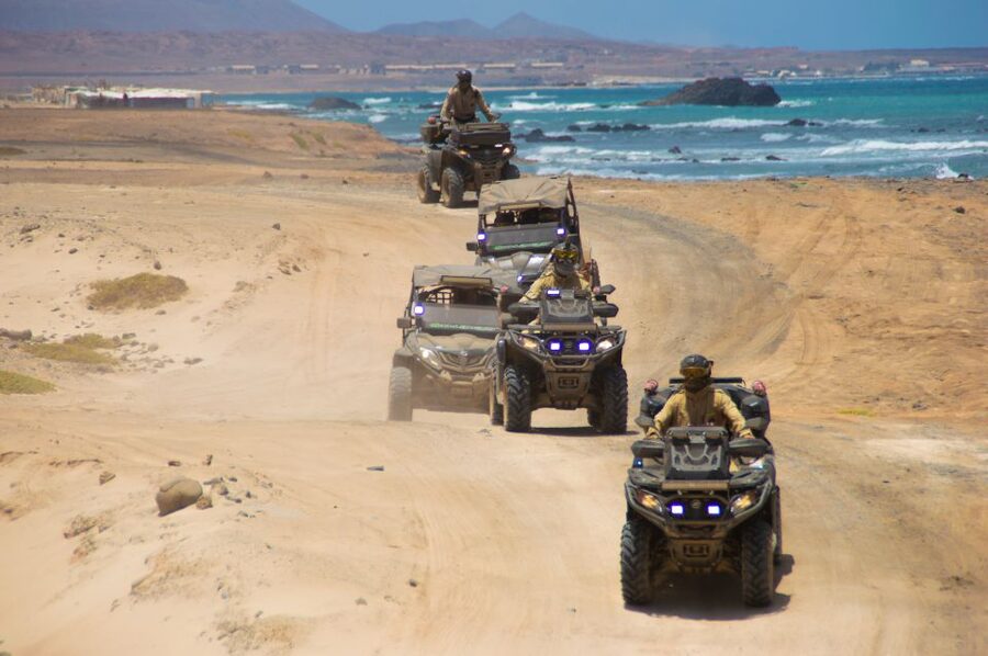 Sal Island: 4-Hour ATV Quad Island Tour - Shark Bay and Sal’s Serra Negra reserve
