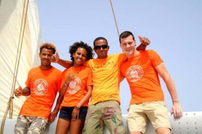 Catamaran cruises on Sal Island