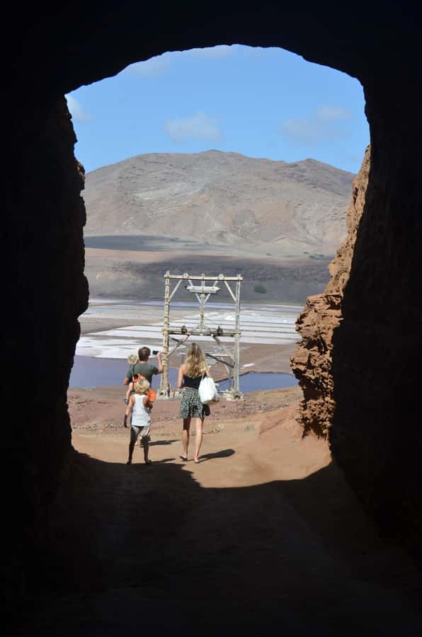 Sal island : Full day excursion Salinas, Shark Bay, Blue Eye - Pedra de Lume and the strange pleasure of floating