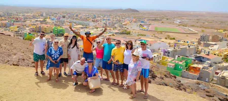Sal Island tour: Blue Eye, Salt Lake, Sharks w/ Local Guide - Buracona and the Blue Eye