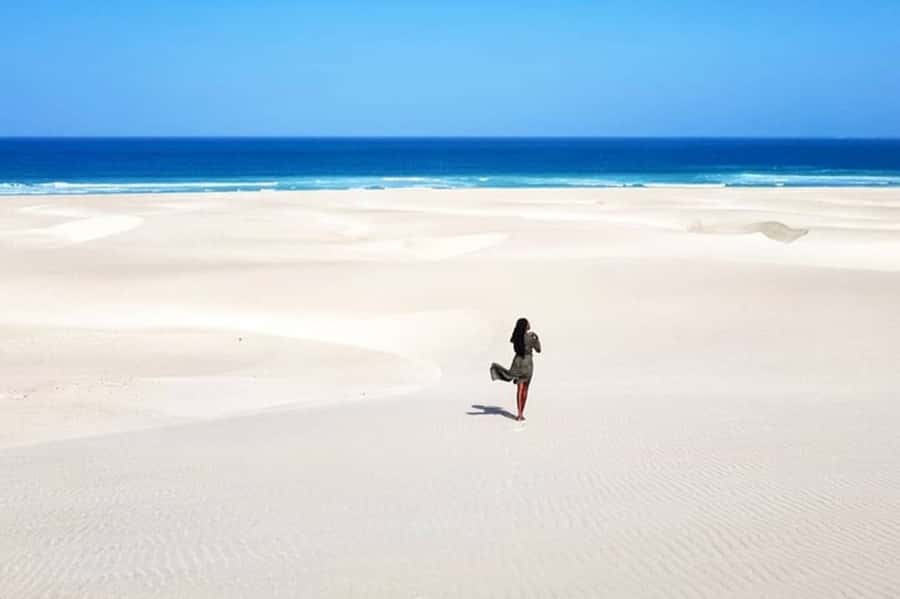 Sal Rei, Santa Monica Beach, Caves, Dunes & Shipwreck Tour - Morro de Areia Nature Reserve starts the coastal story