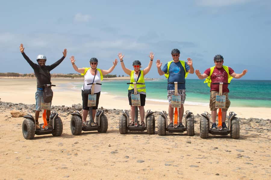 Santa Maria: Scenic Segway Tour with Guide - Pickup, equipment, and the first few minutes