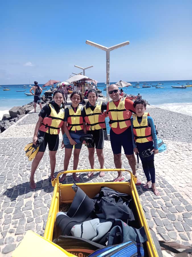 Santa Maria: Snorkeling Boat Tour - The underwater Christ statue
