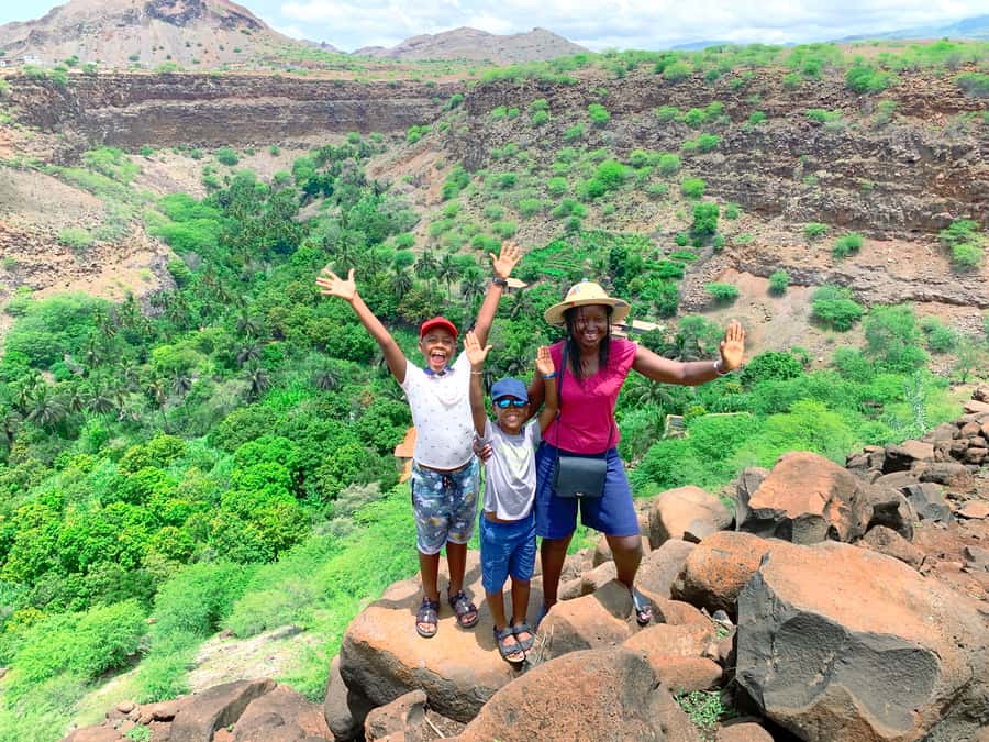 Santiago: Calabaceira Valley Trek & Visit to Cidade Velha - Baobabs, birds, monkeys, and working farmland