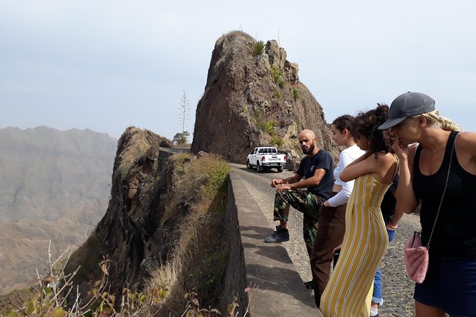 Santo Antão: Day Trip by Car or Trek - Cova Crater shows how farming survives