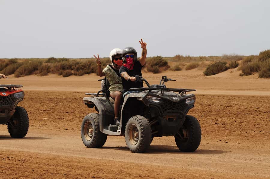 São Vicente: Quad Bike Tour in Mindelo - 4 Hours Adrenaline - Calhau, rock formations, and Viana Volcano