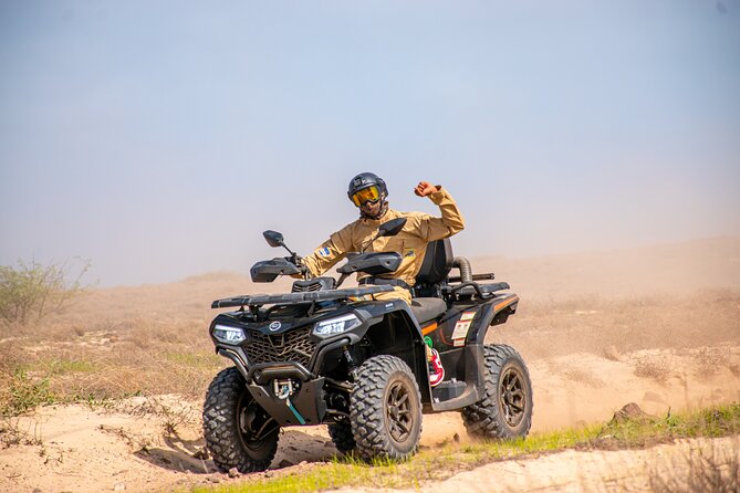 South of Boa Vista Adventure Explore the Desert by Quad - Arriving at Povoação Velha