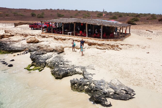Tours in Boa Vista island - Varandinha: rocks, sand, and a sea-facing cave